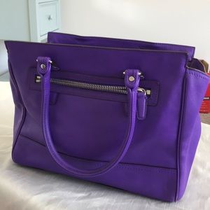Leather Coach Handbag